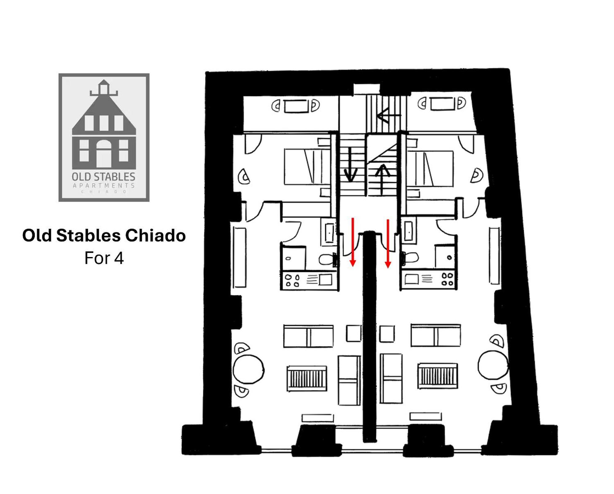 Old Stables Chiado - 2 Bedroom In The Heart Of Lisboa Kültér fotó